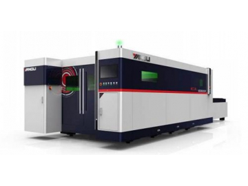 GL3015F Dual Work Table Fiber Laser Cutting Machine