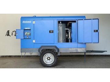 Portable Electric Rotary Screw Compressor