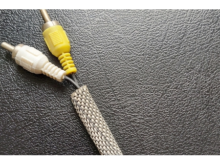 Self closing EMI Shielding Sleeving