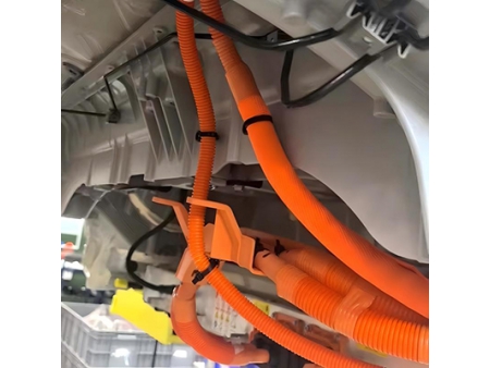 Orange Double Layer Self-Closing Wrap