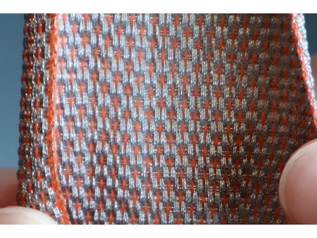 Tinned Copper Foil Self-Closing Wrap (Orange)