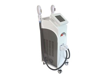 2 Heads IPL Laser Facial Machine for (wrinkle, scar, hair removal, even color, skin toning)