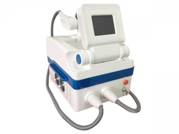 Portable 2 Heads IPL Laser Facial Machine for (wrinkle, scar, hair removal, even color, skin toning)