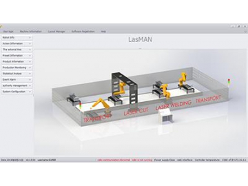 3D Robot Laser Cutting Machine