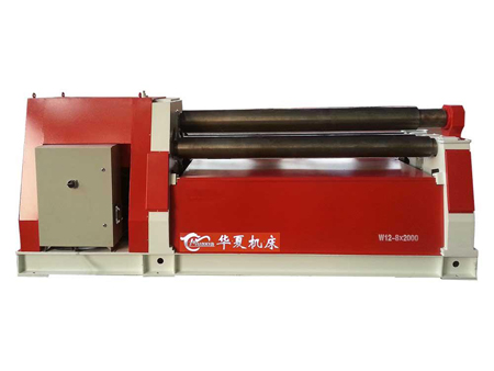 W12 4-roll Plate Rolling Machine, CNC Roll Bender