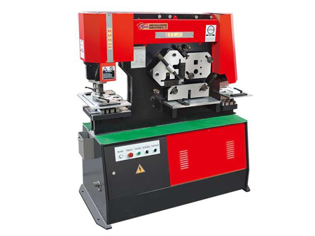 Hydraulic Ironworker                    (Steel Plate Punching, Shearing, Notching Machine)