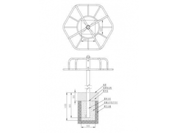 Outdoor Circular Overhead Ladder