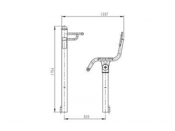 Outdoor Back Extension Trainer