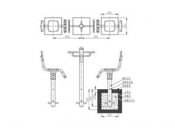 Outdoor Back Extension Trainer