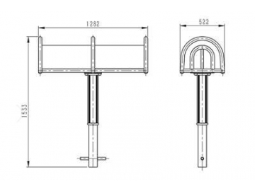 Outdoor Back Extension Trainer