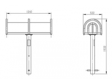 Outdoor Back Extension Trainer