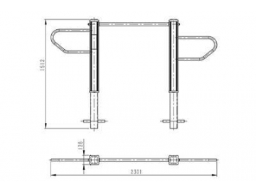 Outdoor Leg Press Trainer