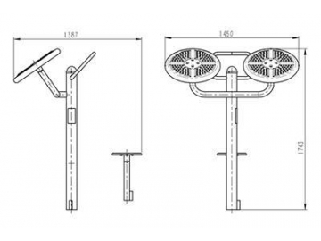 Outdoor Exercise Shoulder Wheel