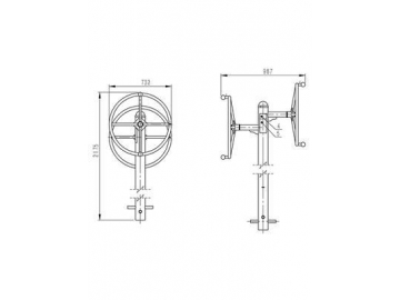 Outdoor Exercise Shoulder Wheel