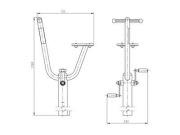 Outdoor Exercise Leg Trainer