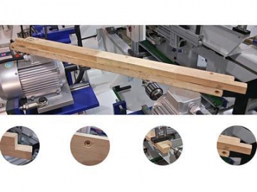 Fixed Length Cutting Notching Grooving Drilling Machine