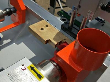 Fixed Length Cutting Notching Grooving Drilling Machine