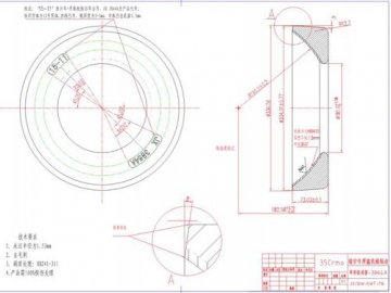 Forged Ring Seat for Railway Articulated Connection