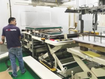 Automatic Aluminum Substrate Layer Sheeting Stacking Cutting System