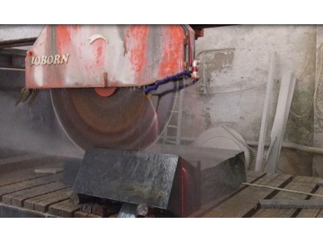 Middle Block Cutting Bridge Saw, Marble and Granite Cutting Saw