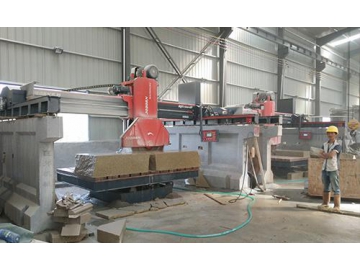 Middle Block Cutting Bridge Saw, Marble and Granite Cutting Saw