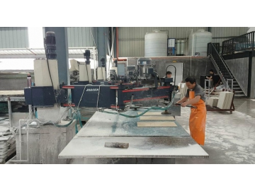 Hongyi Aceart bought stone polishing machine