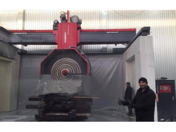 Russian customer purchased bridge saw stone cutting machine