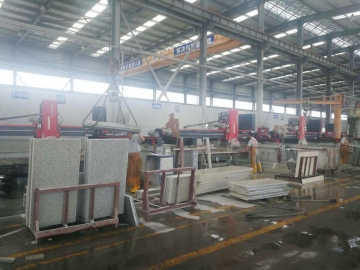 Wanli Stone Group purchased CNC granite cutting machine