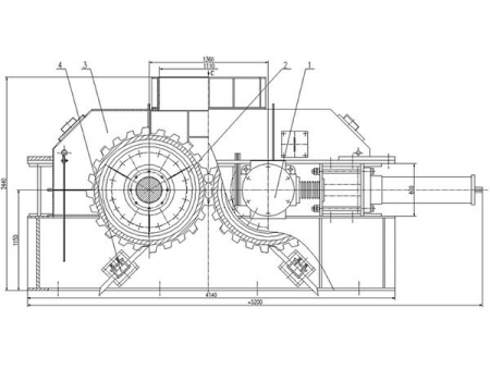 Toothed Roll Crusher