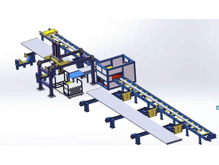 Aluminum Billet Sawing (Automatic Aluminum Saw)