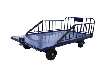 Open Airport Baggage Trailer