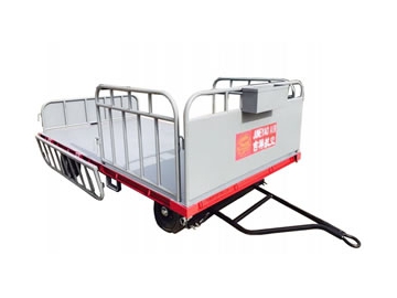 Open Airport Baggage Trailer