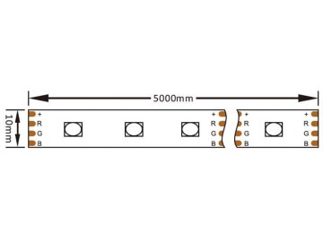 Flexible RGB LED Strip Light