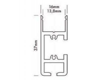 Side Mount Aluminum Profile for LED Strip Light