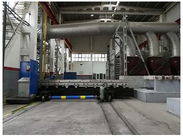 Homogenizing Furnace, using Natural Gas Heater