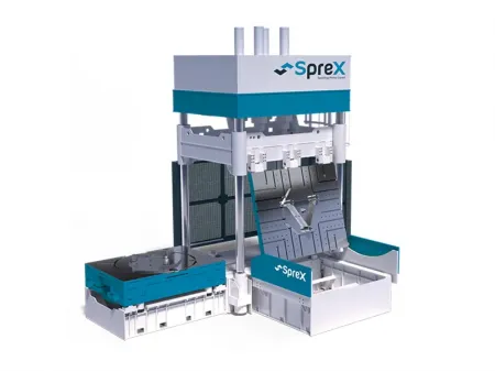 High Precision Spotting Press for 3-Color Mould