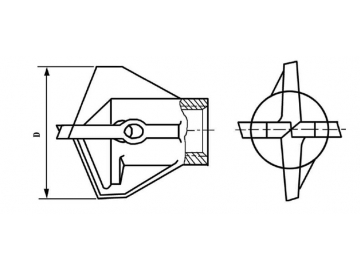 Carbide Cross Cut Bit