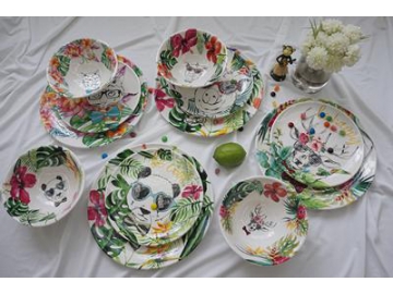 Animal Pattern Dinnerware