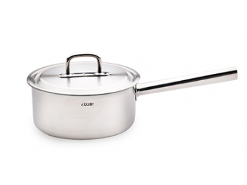 Stainless Steel Saucepan, Casserole with Steel Lid