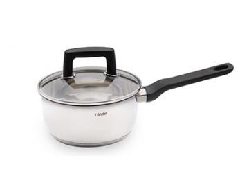 Stainless Steel Saucepan, Casserole with Bakelite Handle