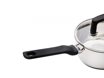 Stainless Steel Saucepan, Casserole with Bakelite Handle