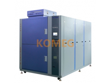 Three Zone Thermal Shock Chamber, Item KTS-100D Cold and Hot Temperature Testing Chamber