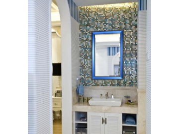 Framed Rectangular Bathroom Mirror