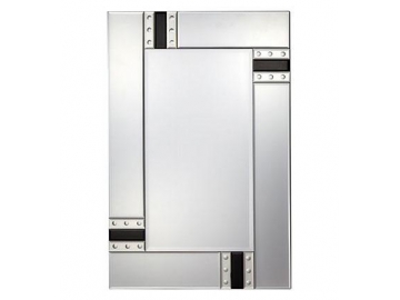 MDF Framed Rectangular Wall Mirror