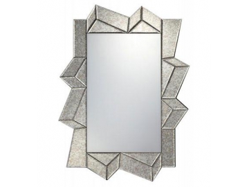 MDF Framed Rectangular Wall Mirror