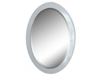 Oval Framed Wall Glass Mirror