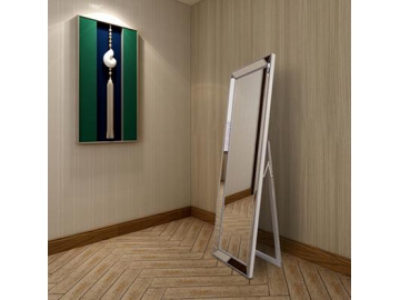 Wood Frame Floor Mirror