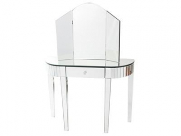 Makeup Vanity and Dressing Table with Glass Mirror