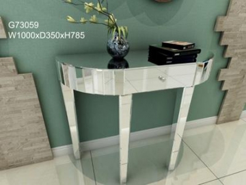 Makeup Vanity and Dressing Table with Glass Mirror