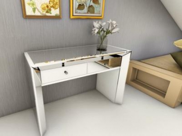 Makeup Vanity and Dressing Table with Glass Mirror